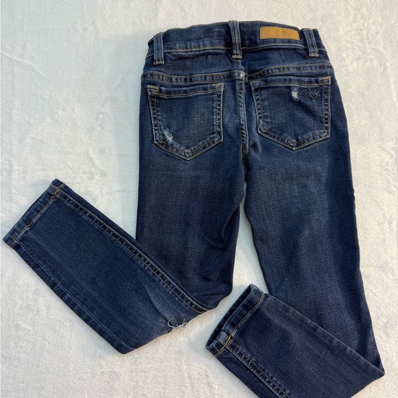 Justice Distressed High Rise Jegging - Picture 3 of 6